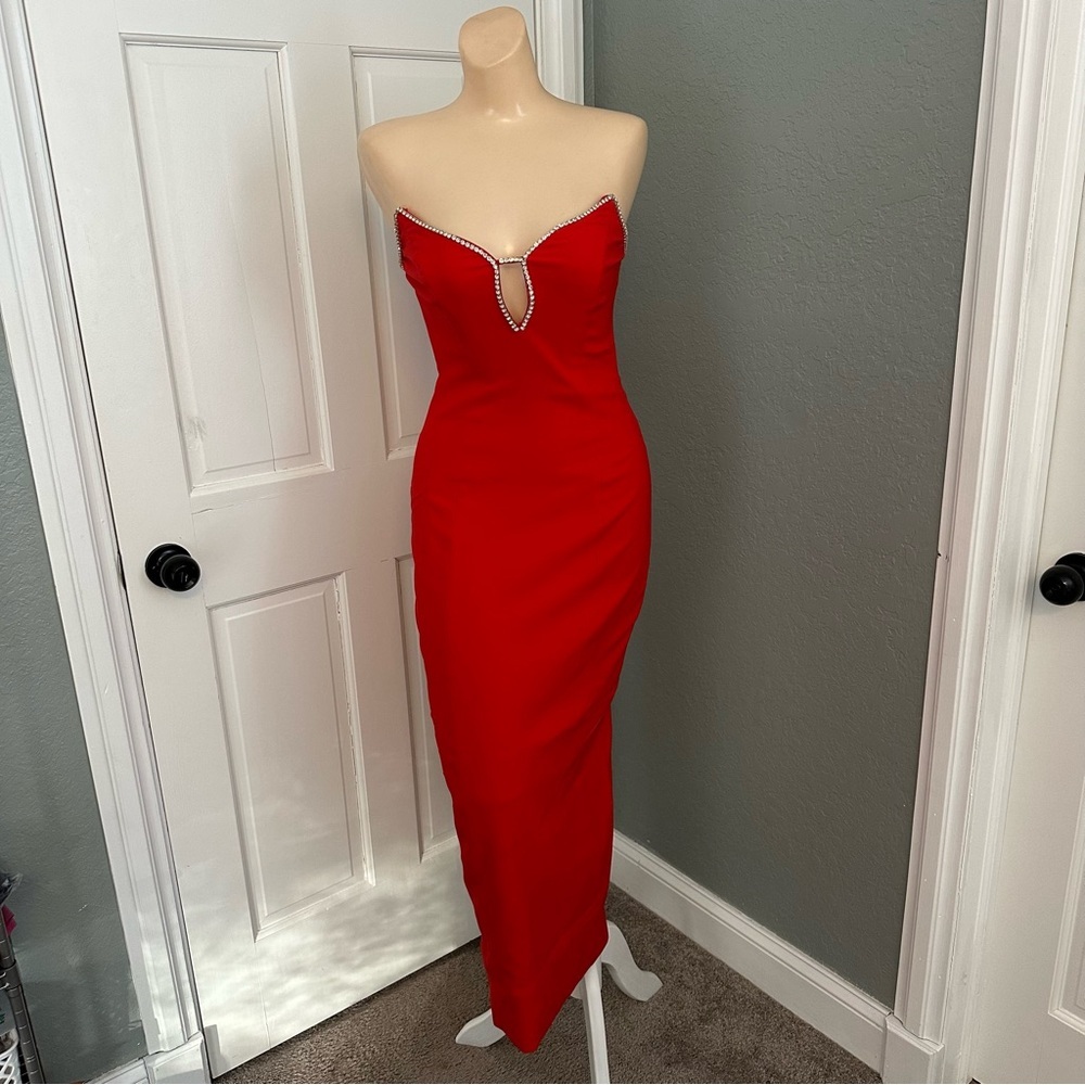 REVOLVE RUNAWAY THE LABEL BEC MIDI DRESS - Picture 5 of 16